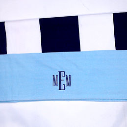 BLOOPER SWIM: Monogrammed Beach Towel