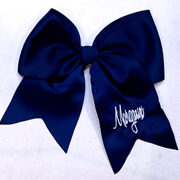 BLOOPER KIDS: Monogrammed Girls Hair Bow