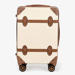 BLOOPER: Blank Vintage Carry-On Suitcase