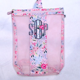 BLOOPER: Monogrammed Shower Bag