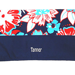 BLOOPER: Monogrammed Beach Towel