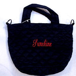 BLOOPER: Monogrammed Diamond Quilted Crossbody