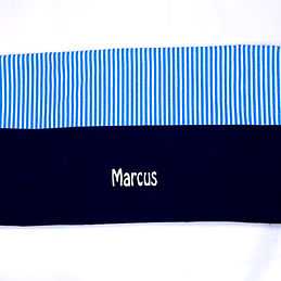 BLOOPER: Monogrammed Kids Beach Towel