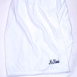 BLOOPER: Monogrammed Towel Wrap
