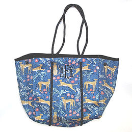 BLOOPER BAG: Monogrammed Neoprene Tote