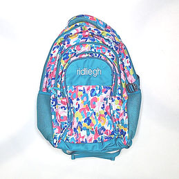 BLOOPER BAG: Monogrammed Backpack