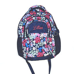BLOOPER: Monogrammed Backpack