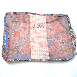 BLOOPER: Monogrammed Packing Bag