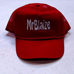 BLOOPER: Monogrammed Trucker Hat