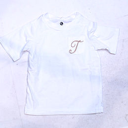 BLOOPER: Monogrammed Kids Short Sleeve Shirt