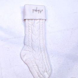 BLOOPER ACCESSORY: Personalized Christmas Stocking