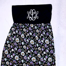 BLOOPER SWIM: Monogrammed Beach Cover Up