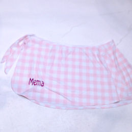 BLOOPER: Monogrammed Sarong