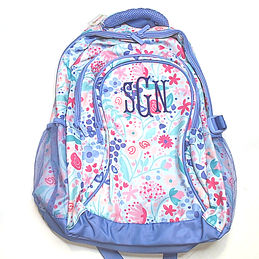 BLOOPER: Monogrammed Backpack