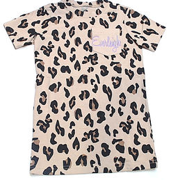 BLOOPER KIDS: Monogrammed Kids T-Shirt Dress