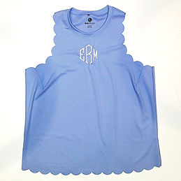 BLOOPER CLOTHING: Monogrammed Exercise Tank