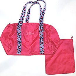 BLOOPER: Monogrammed Kids Activity Bag