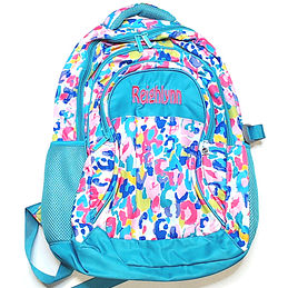 BLOOPER BAG: Monogrammed Backpack