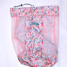 BLOOPER BAG: Monogrammed Beach Backpack Bag