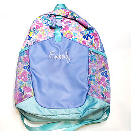 BLOOPER KIDS: Monogrammed Kids Basic Backpack