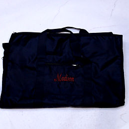 BLOOPER BAG: Monogrammed Convertible Weekend Bag