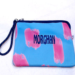 BLOOPER ACCESSORY: Monogrammed Neoprene Wristlet