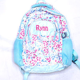 BLOOPER KIDS: Monogrammed Backpack