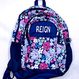 BLOOPER KIDS: Monogrammed Backpack
