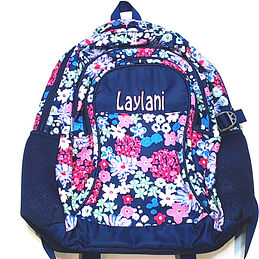 BLOOPER BAG: Monogrammed Backpack
