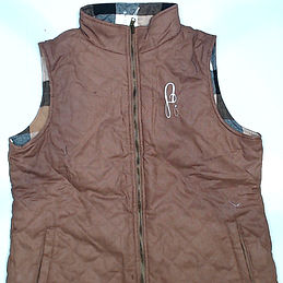 BLOOPER CLOTHING: Monogrammed Reversible Vest