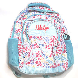 BLOOPER BAG: Monogrammed Backpack