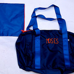 BLOOPER KIDS: Monogrammed Kids Activity Bag