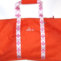 BLOOPER BAG: Monogrammed Travel Bag