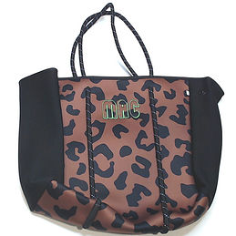 BLOOPER BAG: Monogrammed Neoprene Tote