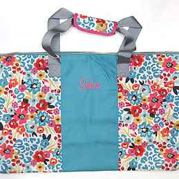 BLOOPER BAG: Monogrammed Weekend Bag