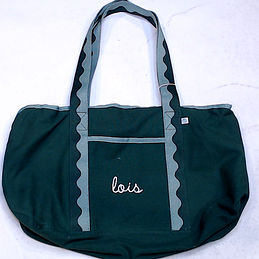 BLOOPER BAG: Monogrammed Anywhere Tote Bag