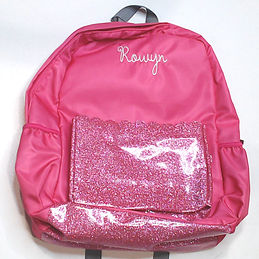 BLOOPER KIDS: Monogrammed Kids Basic Backpack