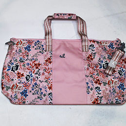 BLOOPER BAG: Monogrammed Weekend Bag
