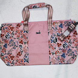BLOOPER BAG: Monogrammed Weekend Bag