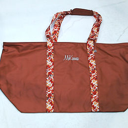 BLOOPER BAG: Monogrammed Extra Large Tote Bag