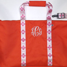 BLOOPER BAG: Monogrammed Travel Bag