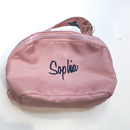 BLOOPER BAG: Monogrammed Makeup Bag