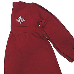 BLOOPER KIDS: Monogrammed Kids Waffle Dress