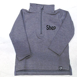 BLOOPER KIDS: Monogrammed Kids Pullover Sweatshirt
