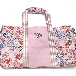 BLOOPER BAG: Monogrammed Kids Weekend Bag