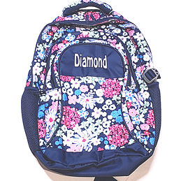 BLOOPER BAG: Monogrammed Backpack