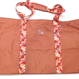 BLOOPER BAG: Monogrammed Extra Large Tote Bag