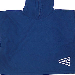 BLOOPER KIDS: Monogrammed Toddler Hooded Towel Poncho