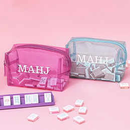 Personalized Mahjong Tile Bag At Marleylilly Personalized Mahjong Tile Bag At Marleylilly