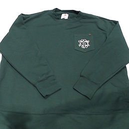 BLOOPER CLOTHING: Monogrammed Crewneck Sweatshirt